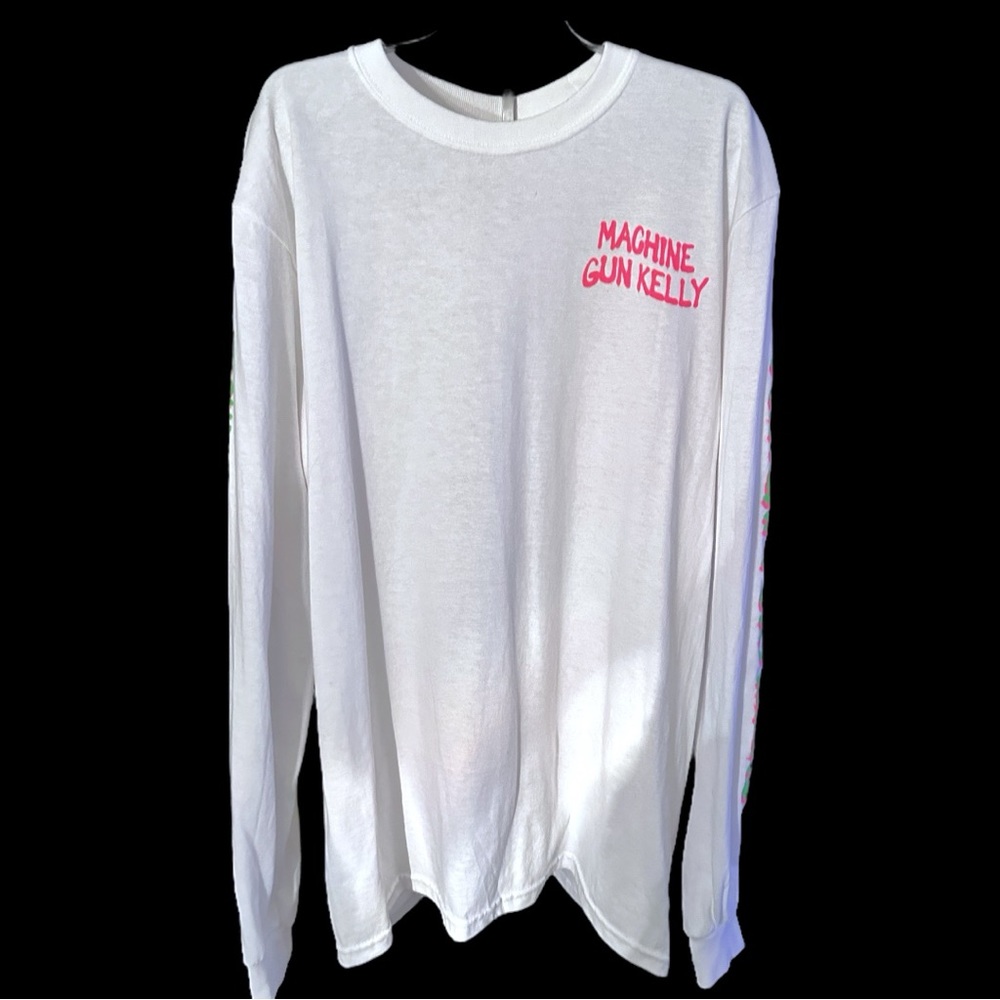 Machine Gun Kelly Long Sleeve Concert For Aliens T-Shirt Size SM/MD